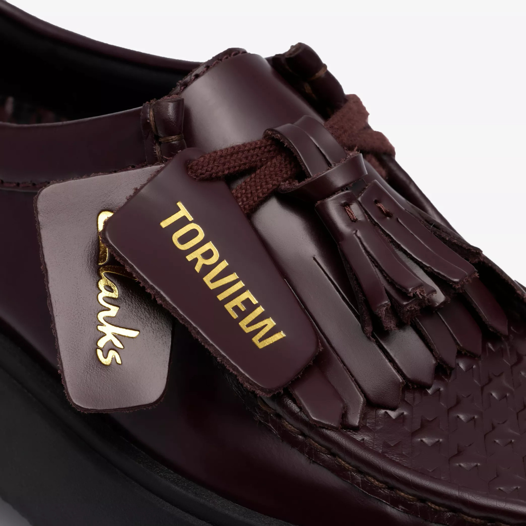 Clarks Torview - Purple Grape Lea