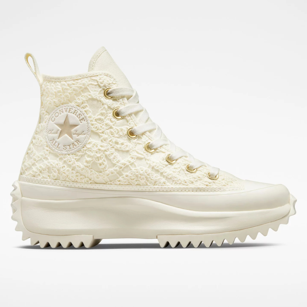 Converse Run Star Hike - Egret / Egret / Light Gold - Walk by Streetart