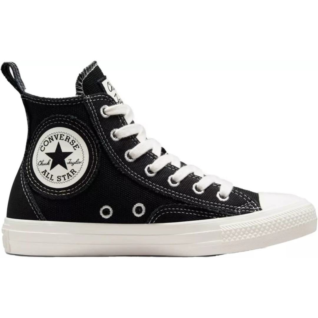 Converse Ctas Hi - Black / Black / Egret - Walk by Streetart