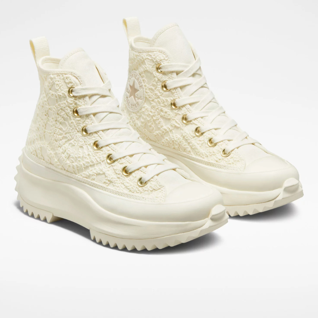 Converse Run Star Hike - Egret / Egret / Light Gold - Walk by Streetart