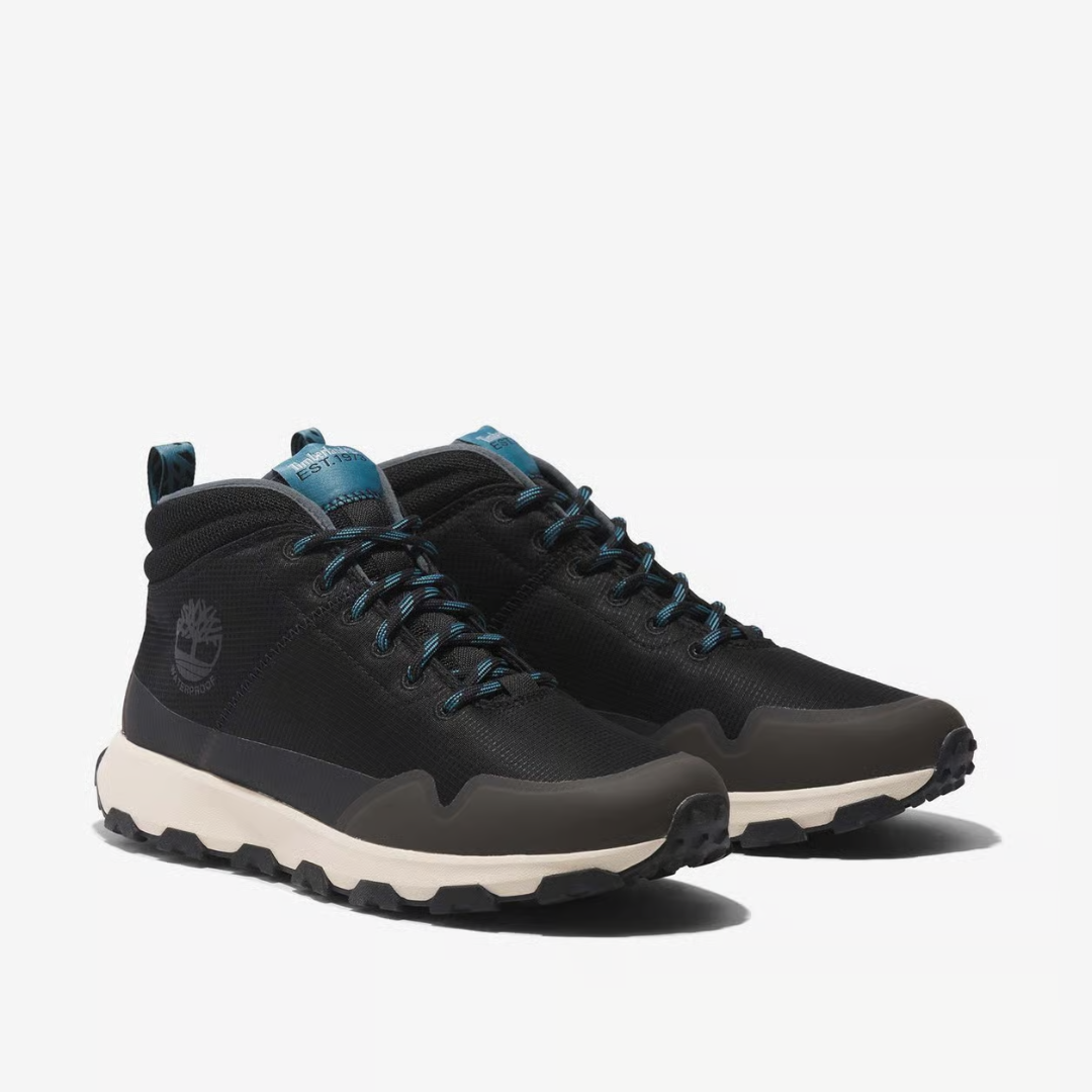 Timberland Winsor Trail Mid Lc Waterproof Hkr Boot - Jet / Black