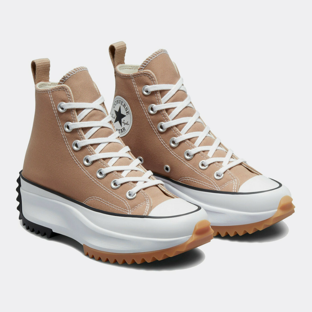 Converse Run Star Hike Hi - Hemp / Black / White
