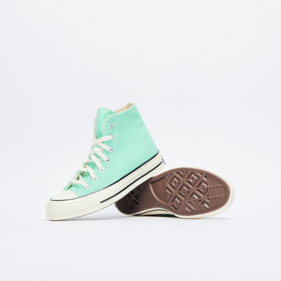 Converse Chuck 70 Hi - Prism Green / Egret Black - Walk by Streetart