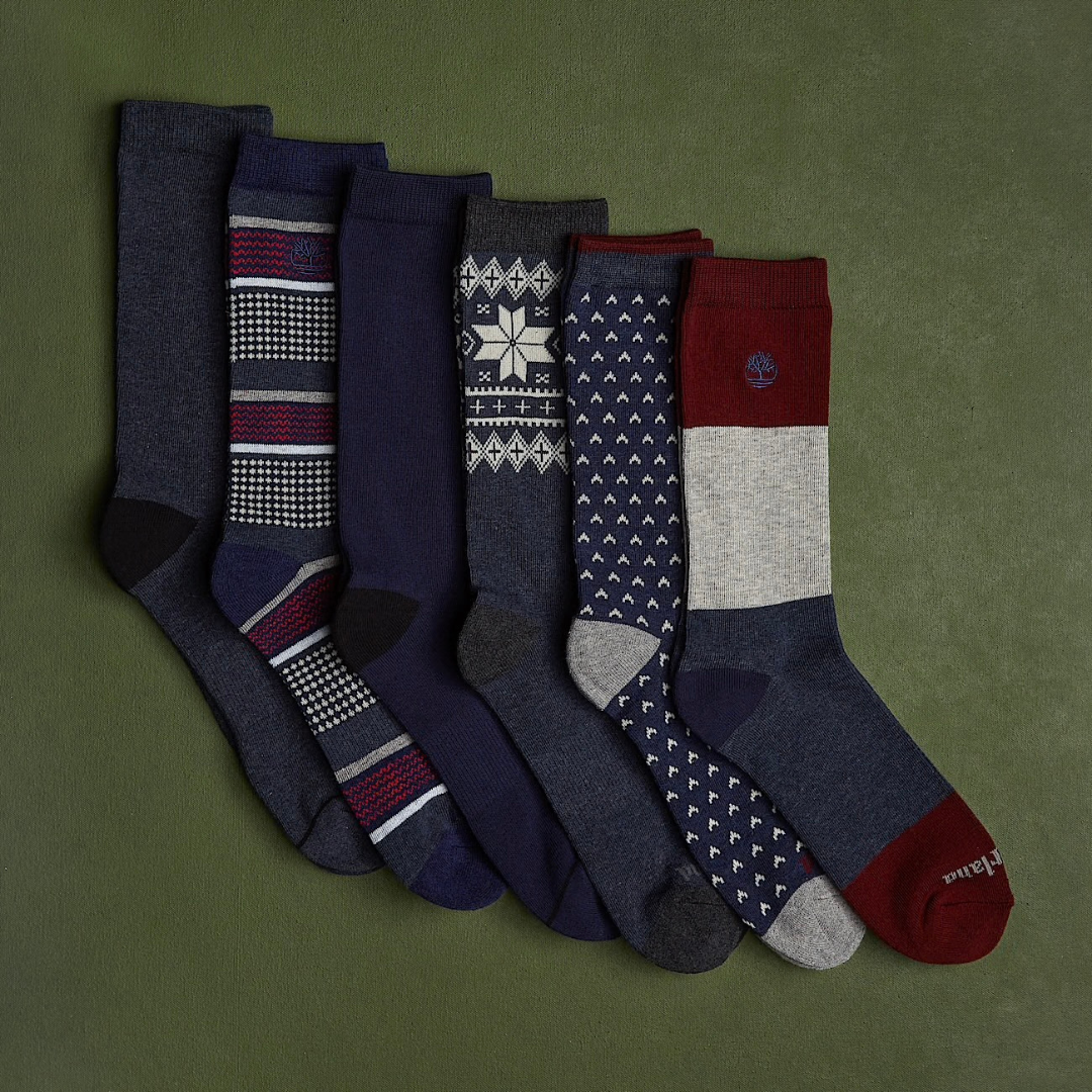 Timberland Sock Gift Pack Box - Navy
