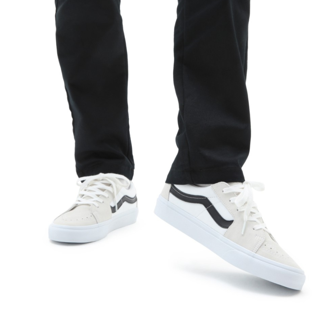Vans Sk8-Low Contrast - White / Black - Walk by Streetart