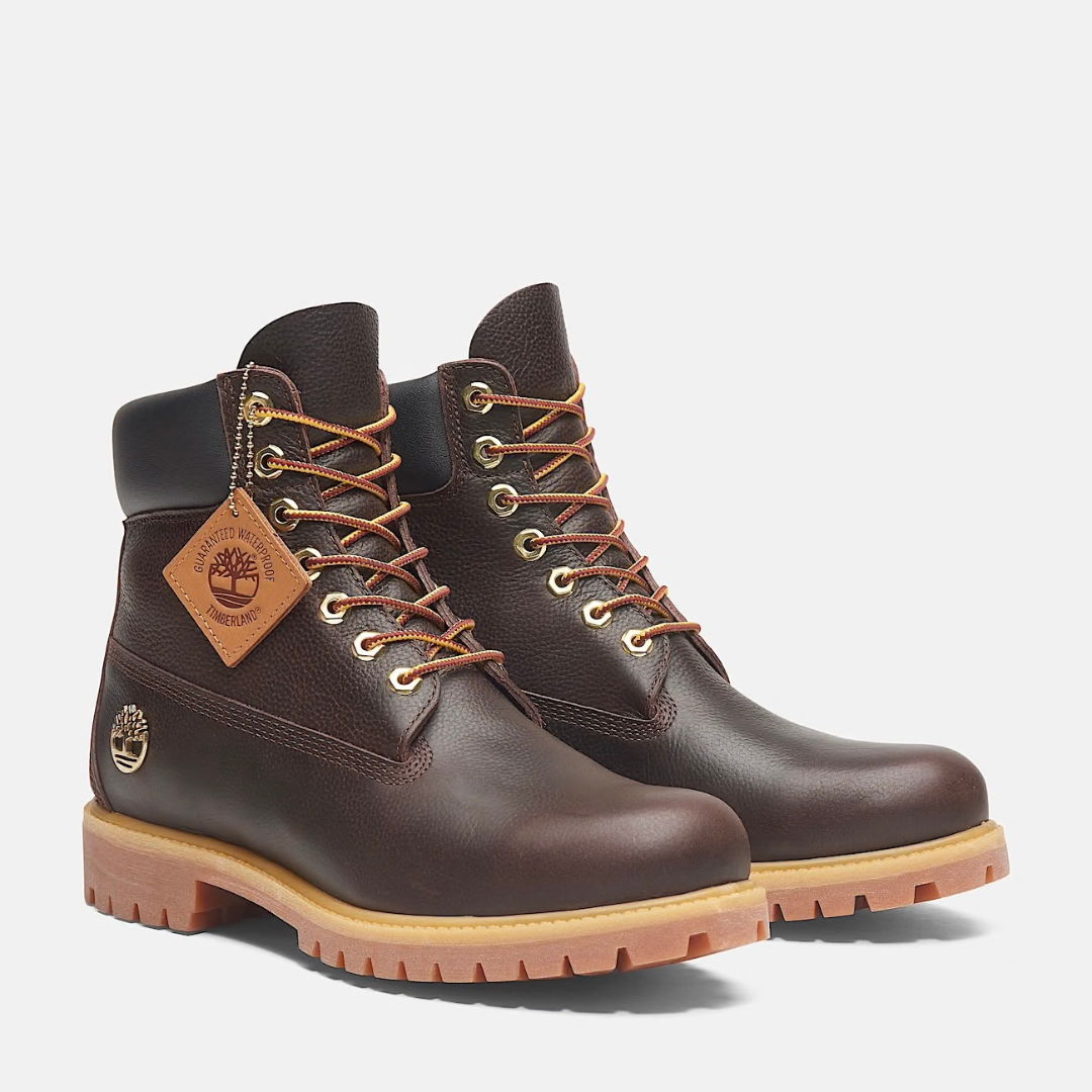 Timberland Premium 6 In Waterproof Boot - Dark Brown