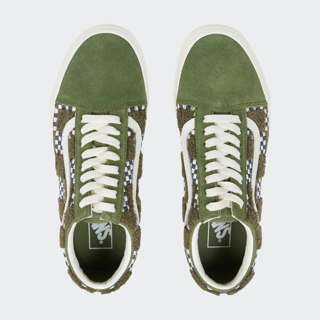 Vans Old Skool - Check Loden Green