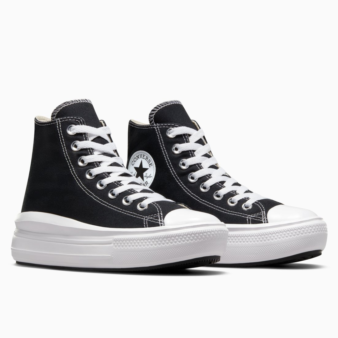 Converse Ctas Move Hi - Black / Natural Ivory / White - Walk by Streetart
