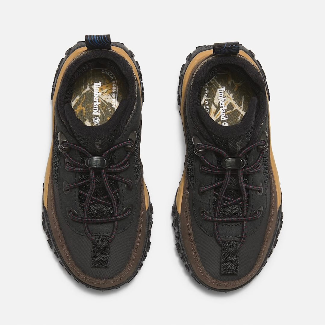 Timberland Kids Greenstride Motion 6 Mid - Black Nubuck / Brown