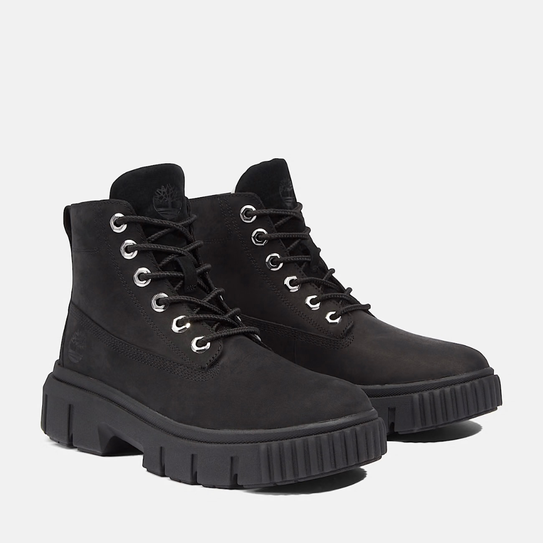 Timberland Greyfield Boot - Black Nubuck - Walk by Streetart