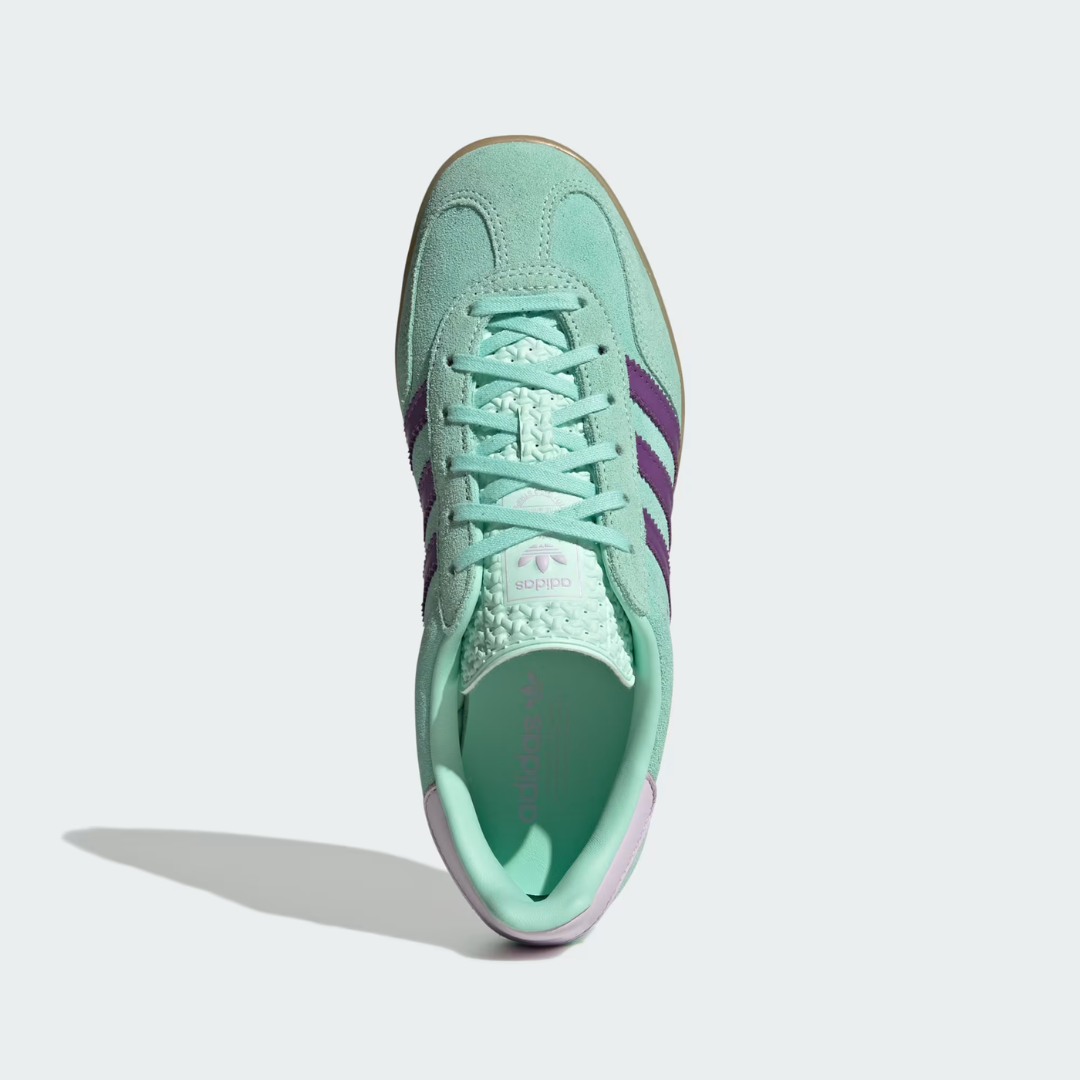 Adidas Gazelle Indoor - Clear Mint / Active Purple / Ice Lav