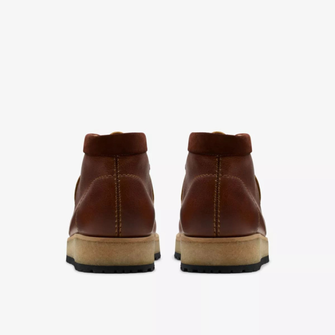 Clarks Wallabee Scoot Og - Dark Tan Lea