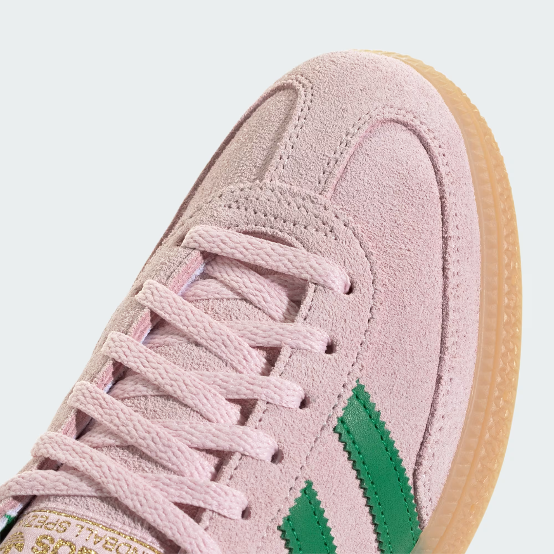 Adidas Handball Spezial - Clear Pink / Green / Gold Metallic