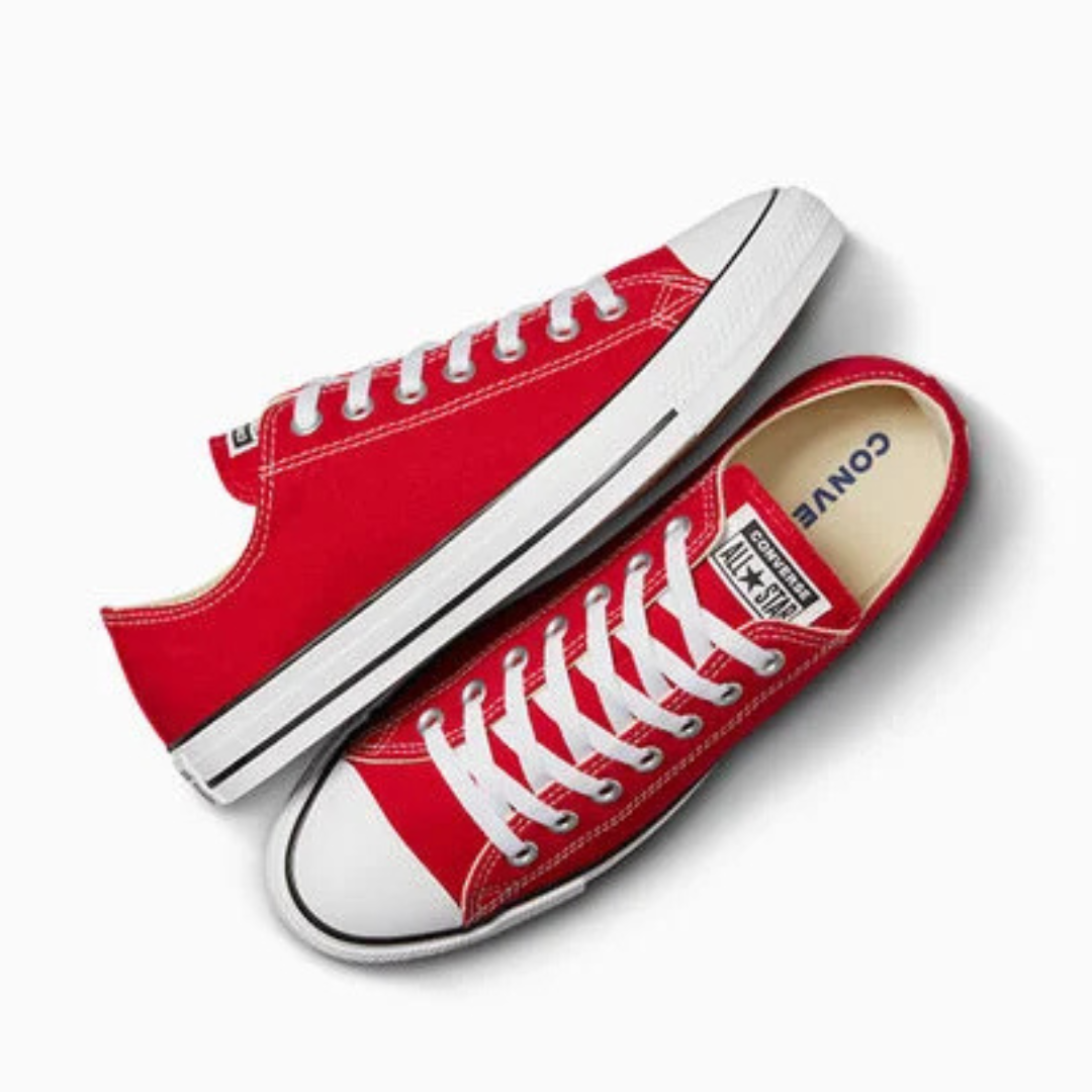 Converse All Star Ox - Red - Walk by Streetart