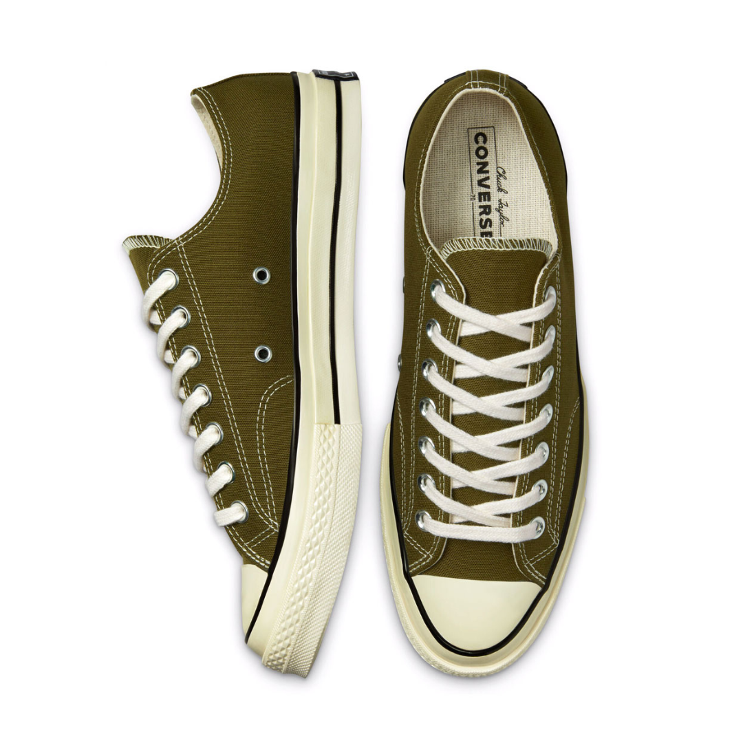 Converse Chuck 70 Ox - Dark Moss / Egret / Black - Walk by Streetart