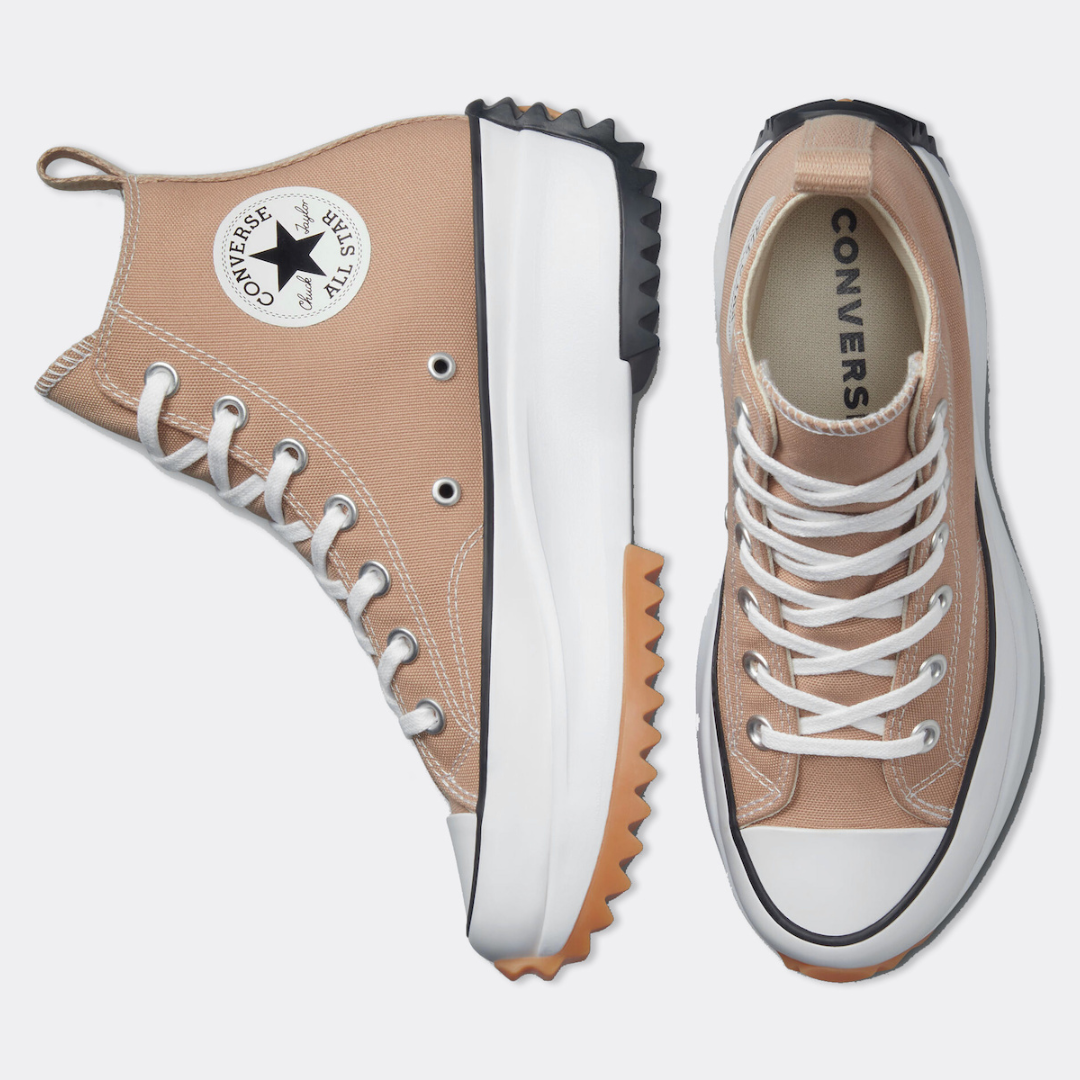 Converse Run Star Hike Hi - Hemp / Black / White