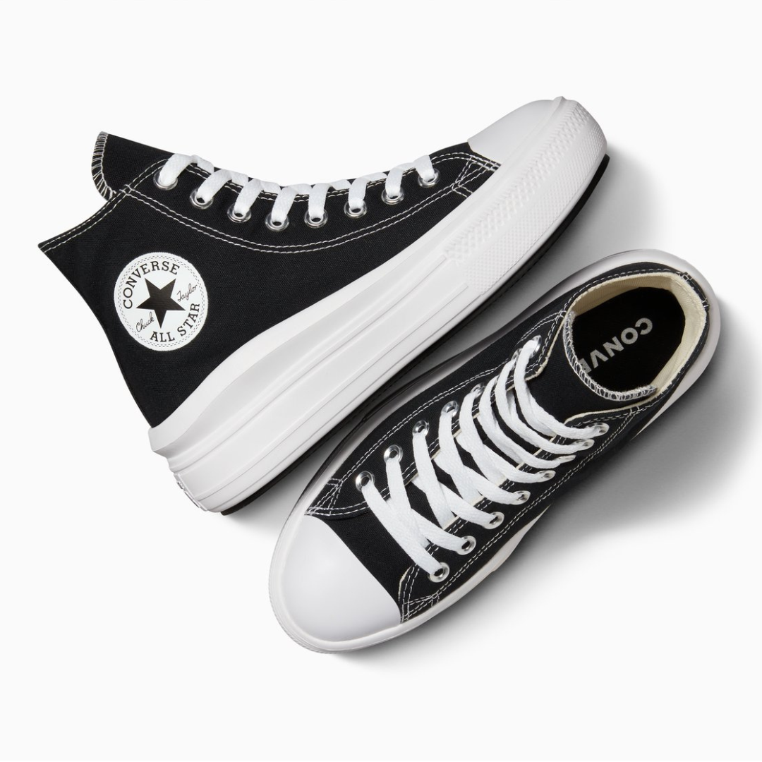 Converse Ctas Move Hi - Black / Natural Ivory / White - Walk by Streetart