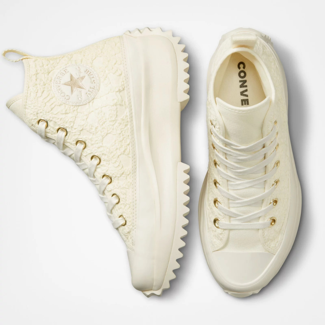 Converse Run Star Hike - Egret / Egret / Light Gold - Walk by Streetart