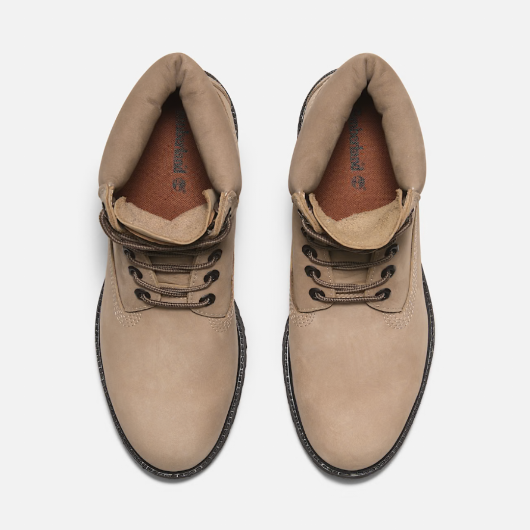 Timberland Premium 6 In Waterproof Boot - Medium Beige / Nubuck
