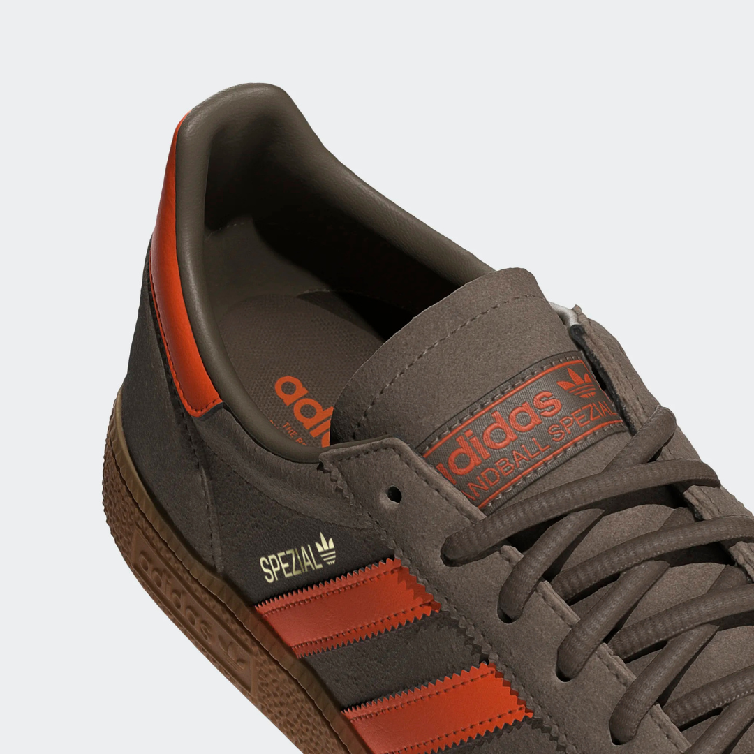Adidas Handball Spezial - Cargo Brown / Orange / Gold Metallic