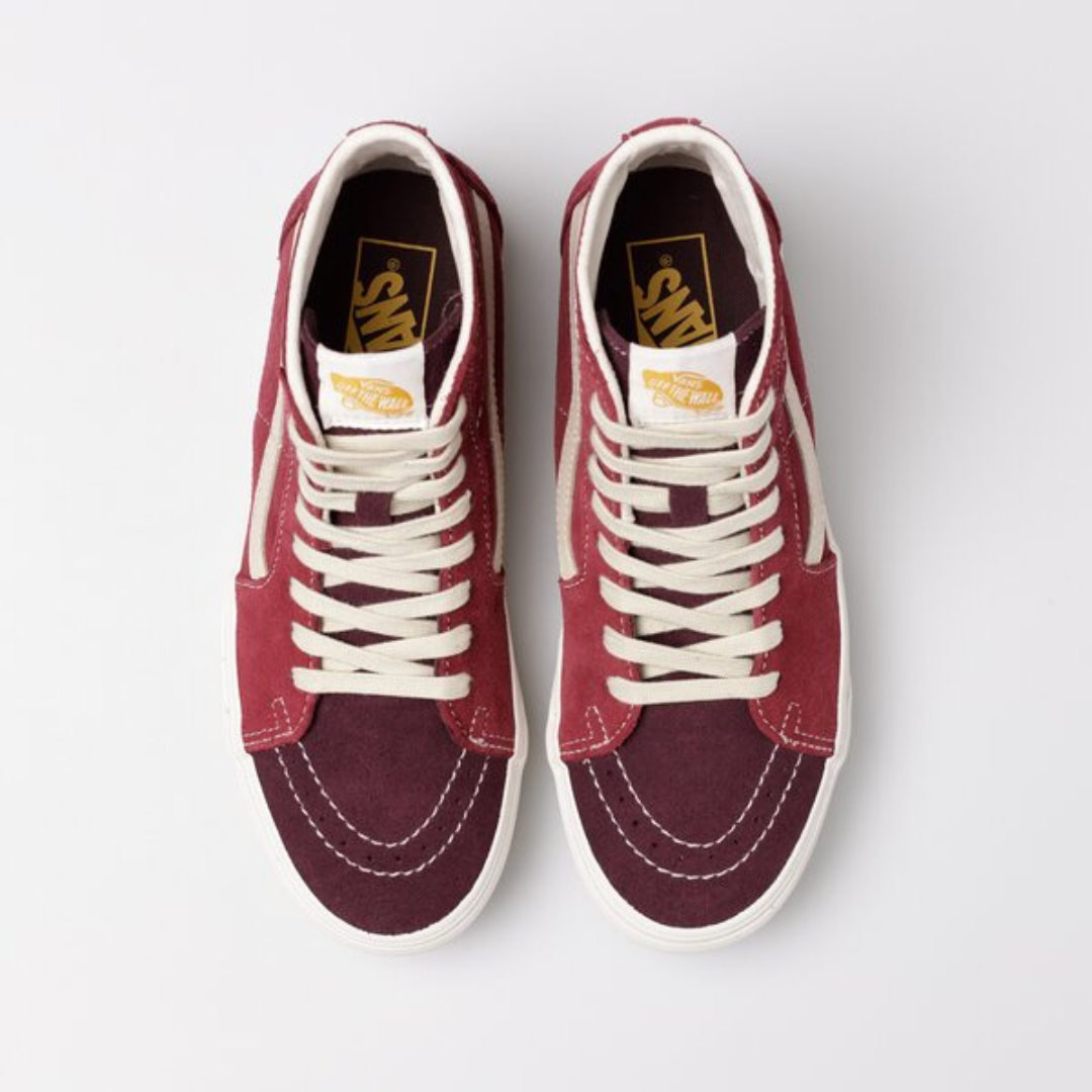 Vans Sk8-Hi Stackform Suede - Tawny Port - Walk by Streetart
