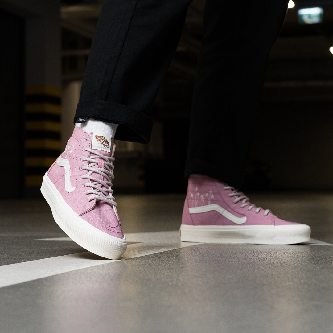 Vans Sk8-Hi Embroidered - Lilas - Walk by Streetart