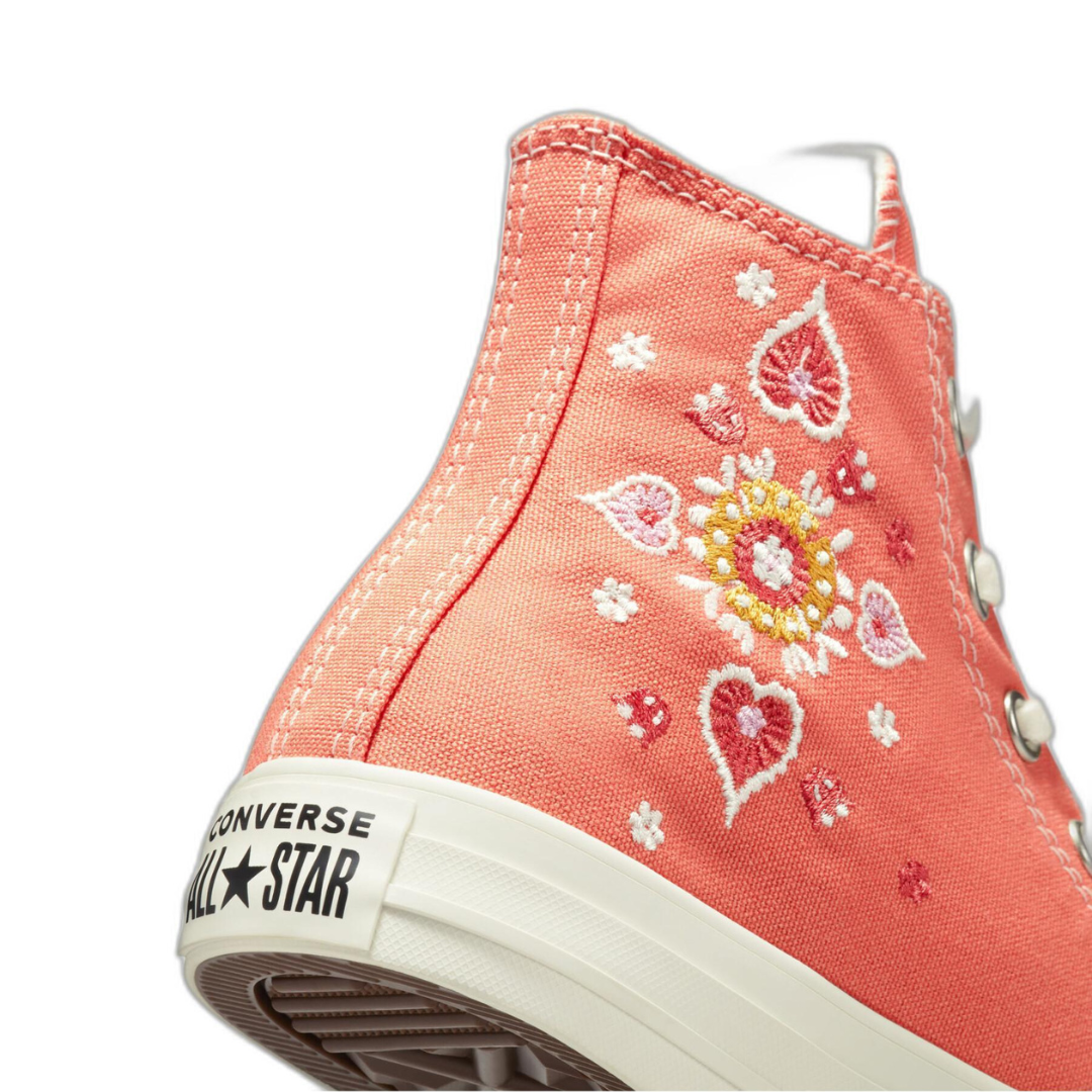 Converse Ctas Hi - Bright Madder / Egret / Black - Walk by Streetart