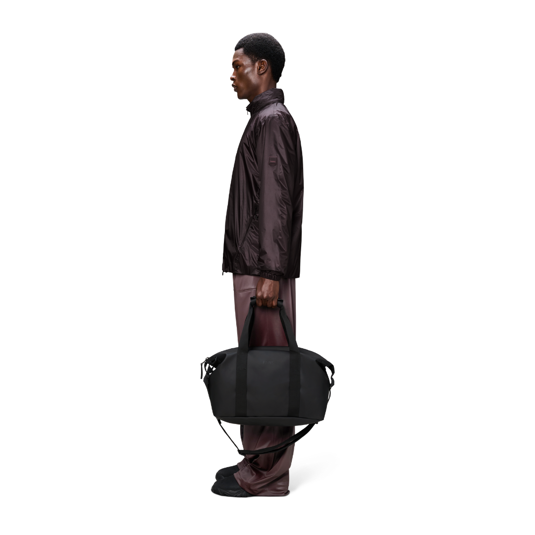 Rains Hilo Weekend Bag Small - Black