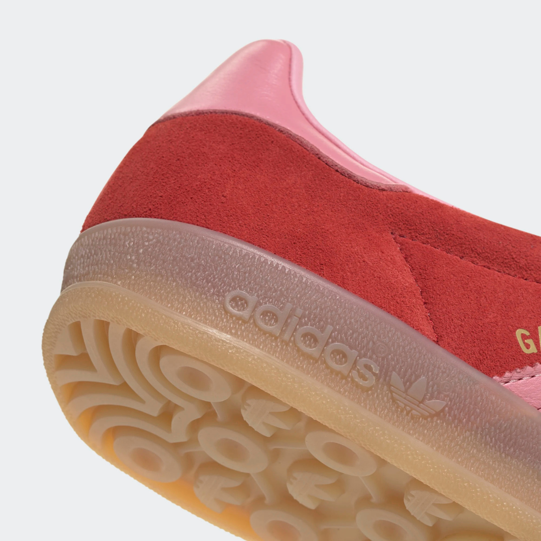 Adidas Gazelle Indoor - Better Scarlet / Light Pink / Gum