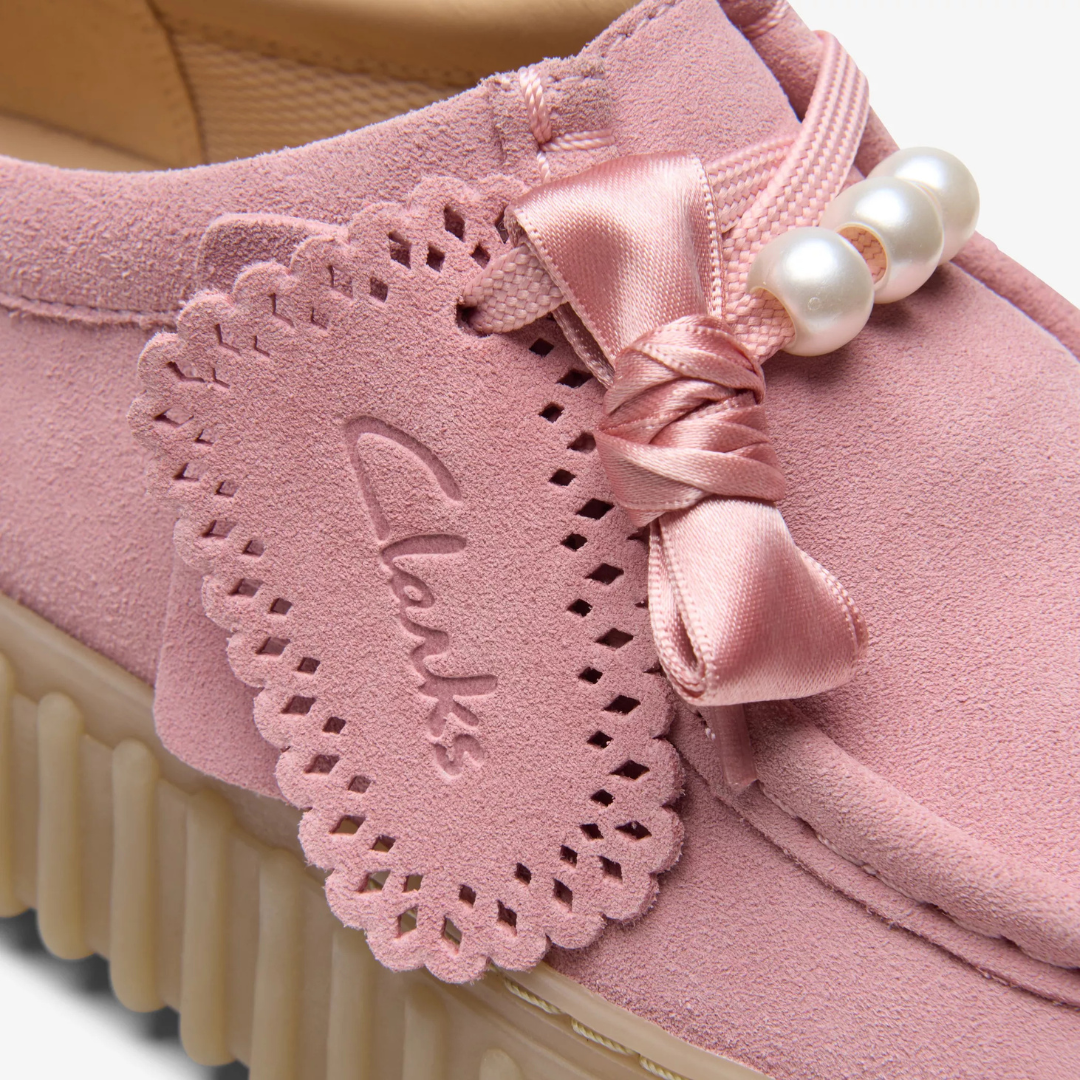 Clarks Torhill Bee - Dusty Rose Suede