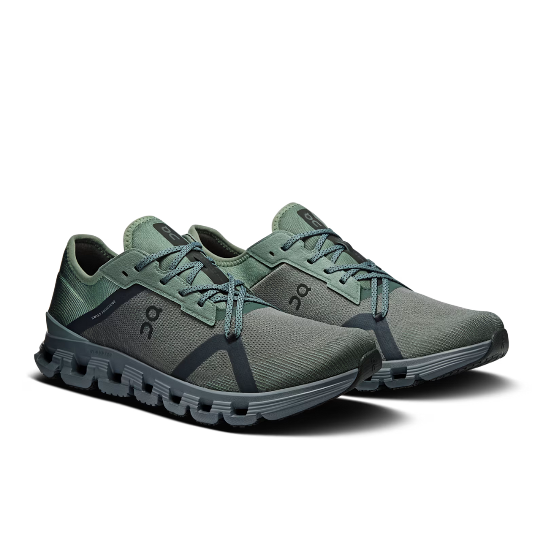 On Running Cloud X4 AD - Olive / Stone
