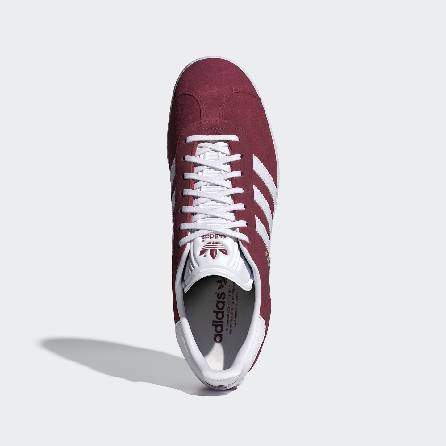 Adidas Gazelle - Collegiate Burgundy / Cloud White / Cloud White