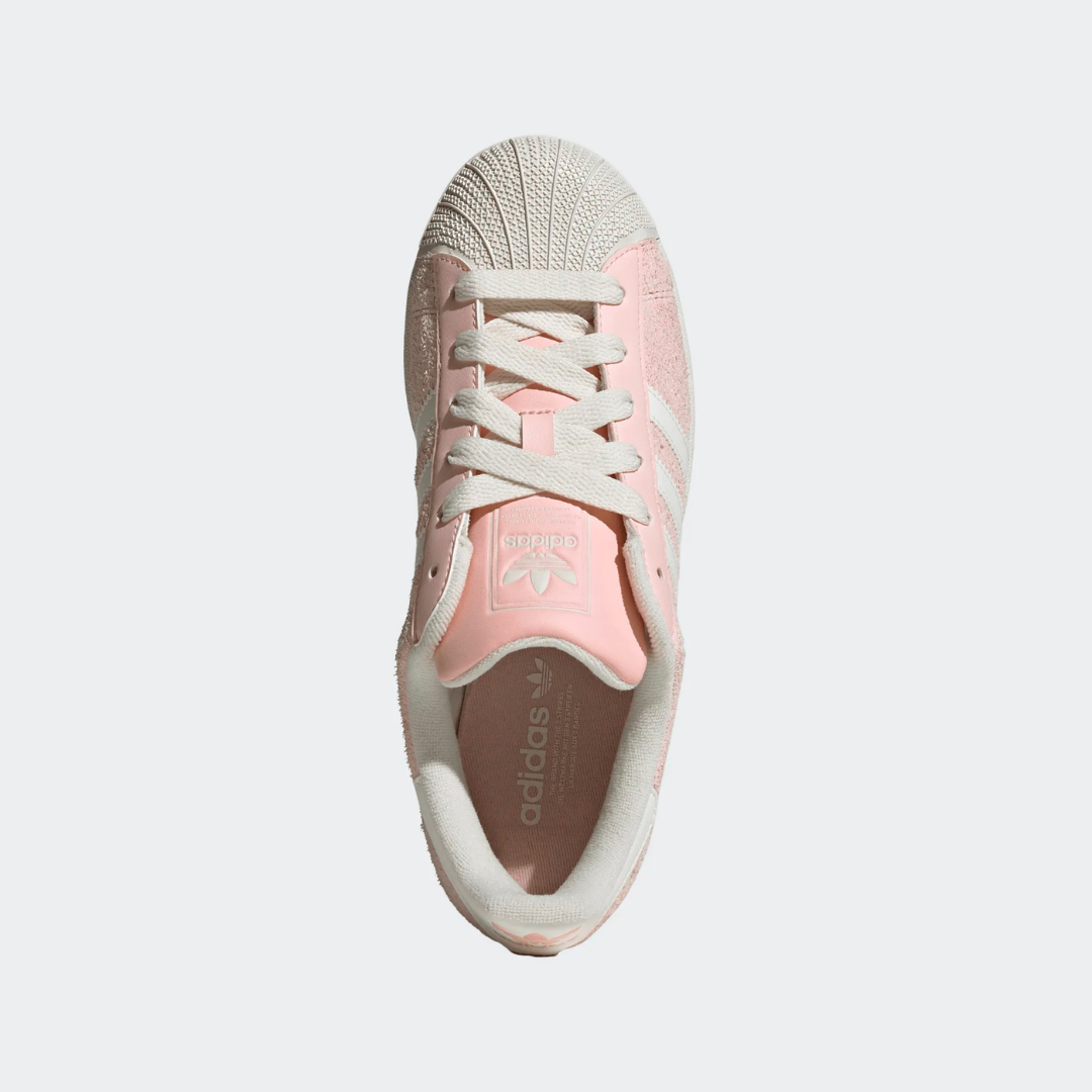 Adidas Superstar - Pink / White / Gold - Walk by Streetart