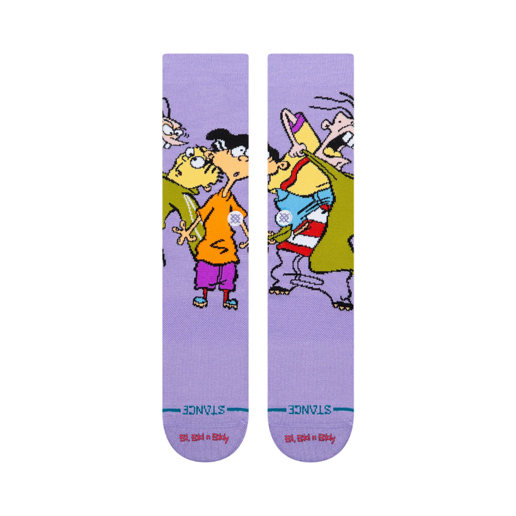 Stance Ed Edd Eddy Crew - Purple - Walk by Streetart