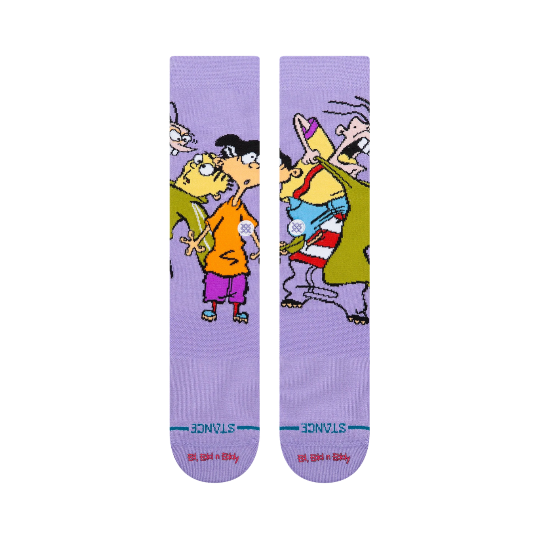 Stance Ed Edd Eddy Crew - Purple - Walk by Streetart