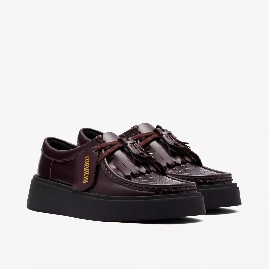 Clarks Torview - Purple Grape Lea