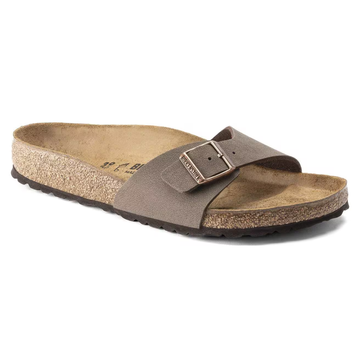 Birkenstock Madrid Birkoflor Nubuck - Mocca - Walk by Streetart