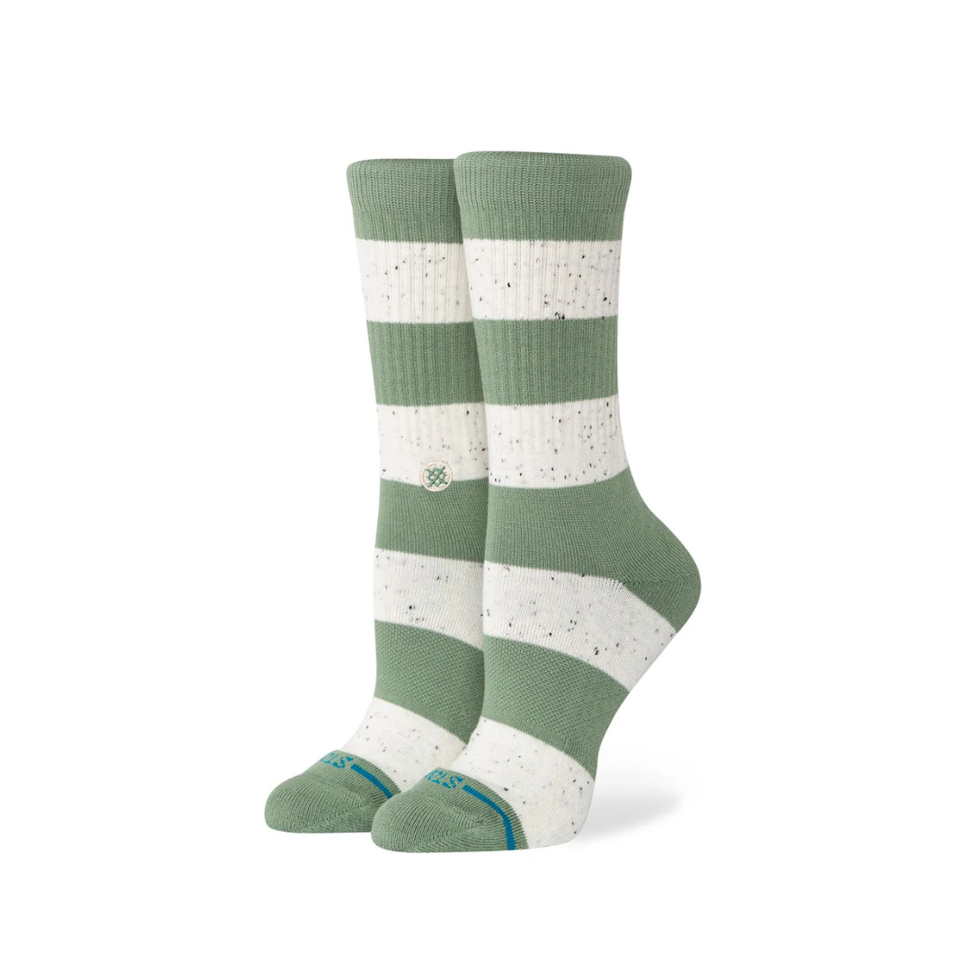 Stance Nep Stripe Crew - Green