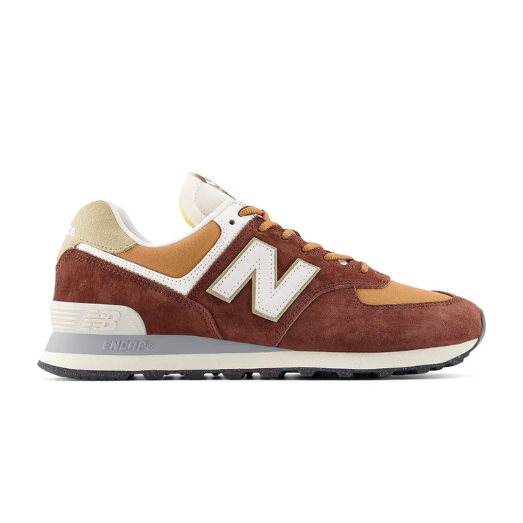 New Balance 574 - Rich Oak / Baked Clay - Walk by Streetart