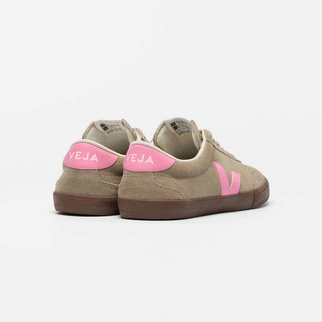 Veja Volley Suede - Taupe / Malibu / Bark