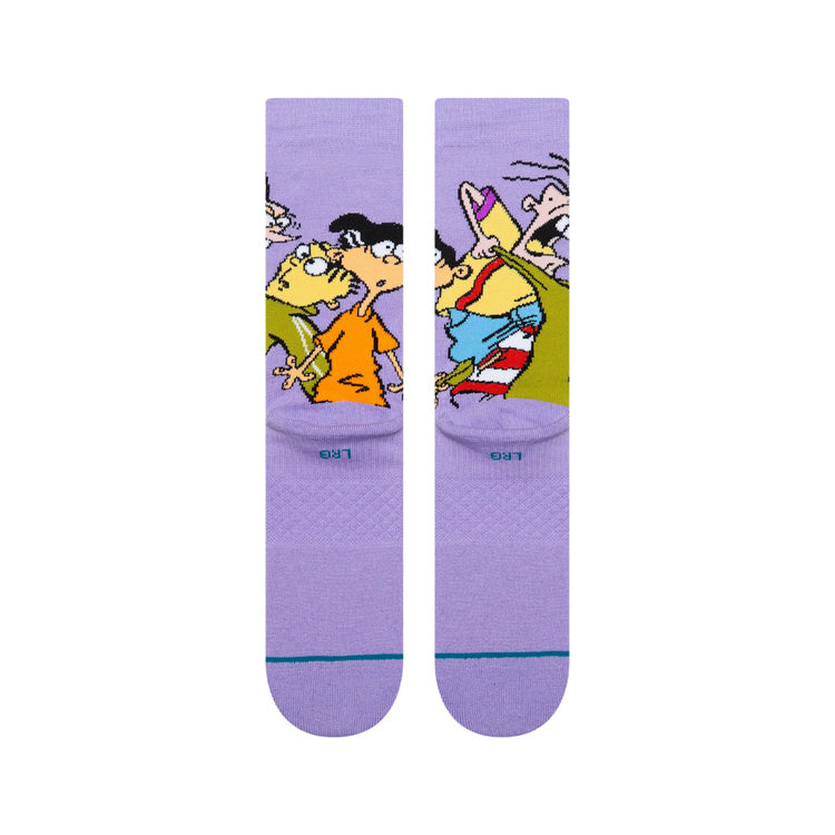 Stance Ed Edd Eddy Crew - Purple - Walk by Streetart