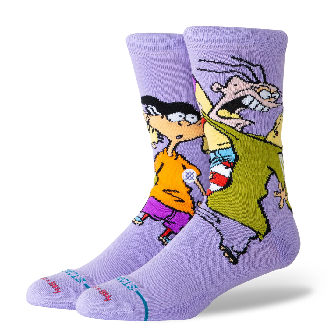 Stance Ed Edd Eddy Crew - Purple - Walk by Streetart