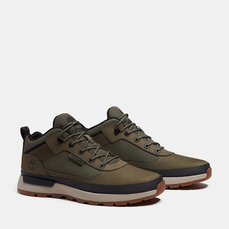 Timberland Field Trekker Low - Dark Green Nubuck