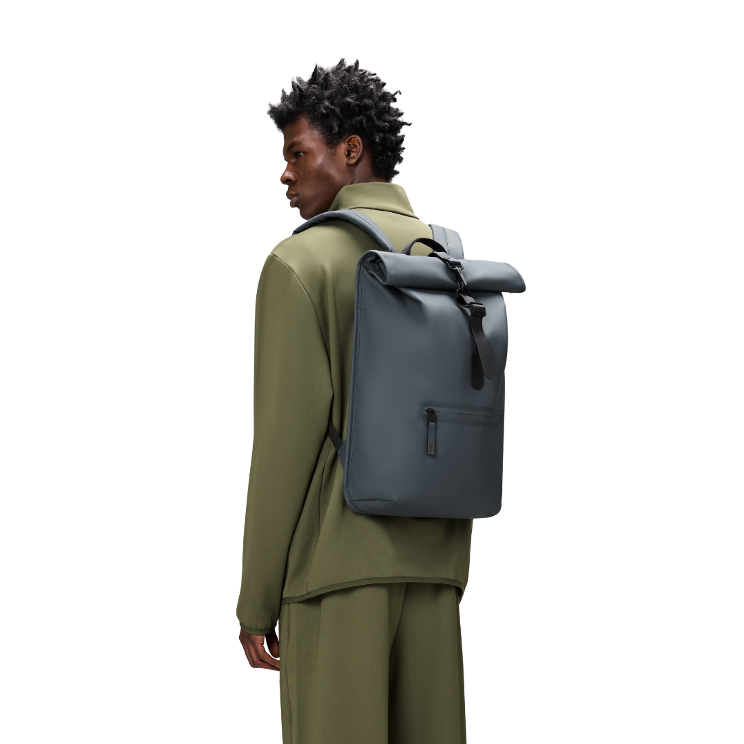 Rains Rolltop Rucksack - Lagoon