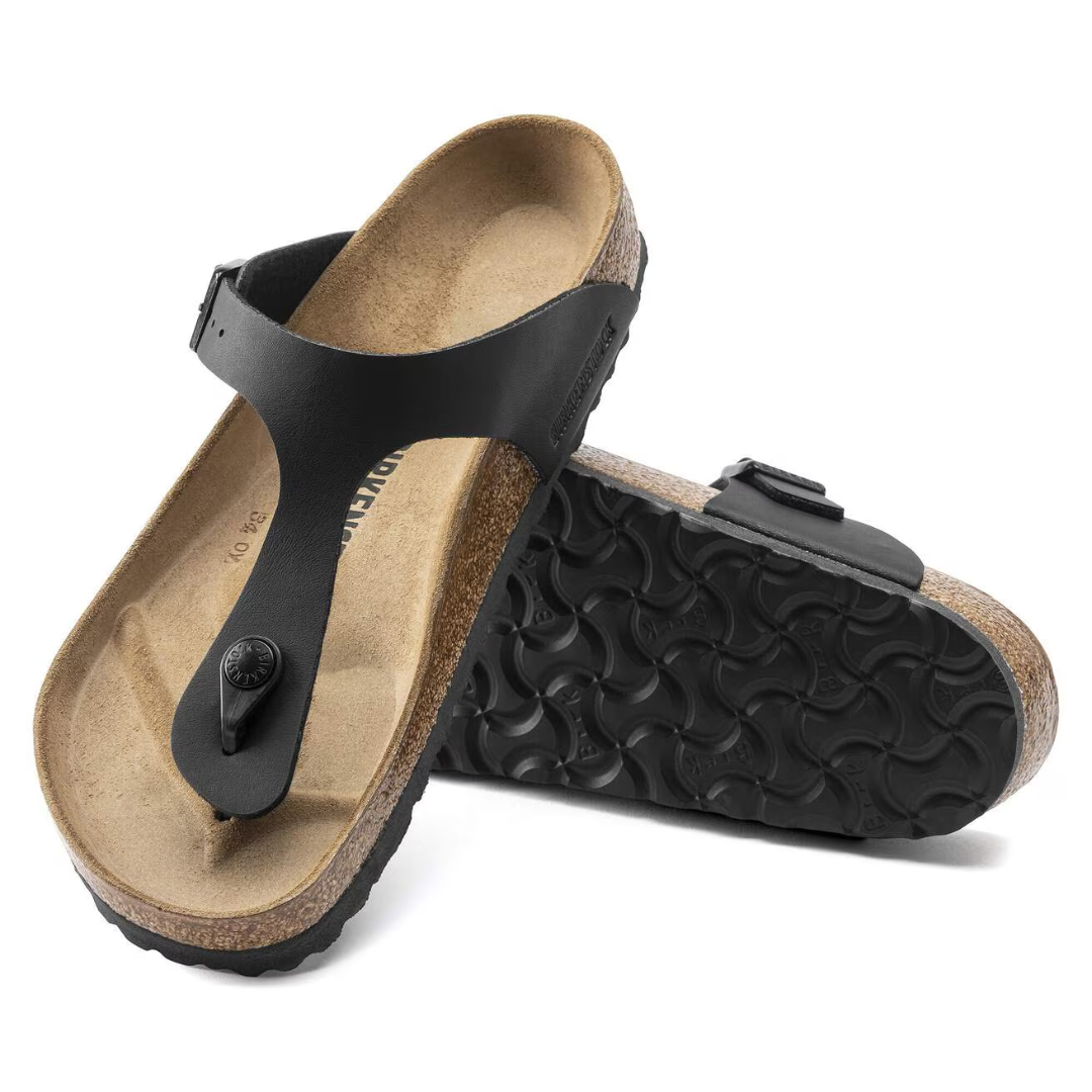 Birkenstock Gizeh Birkoflor - Black - Walk by Streetart