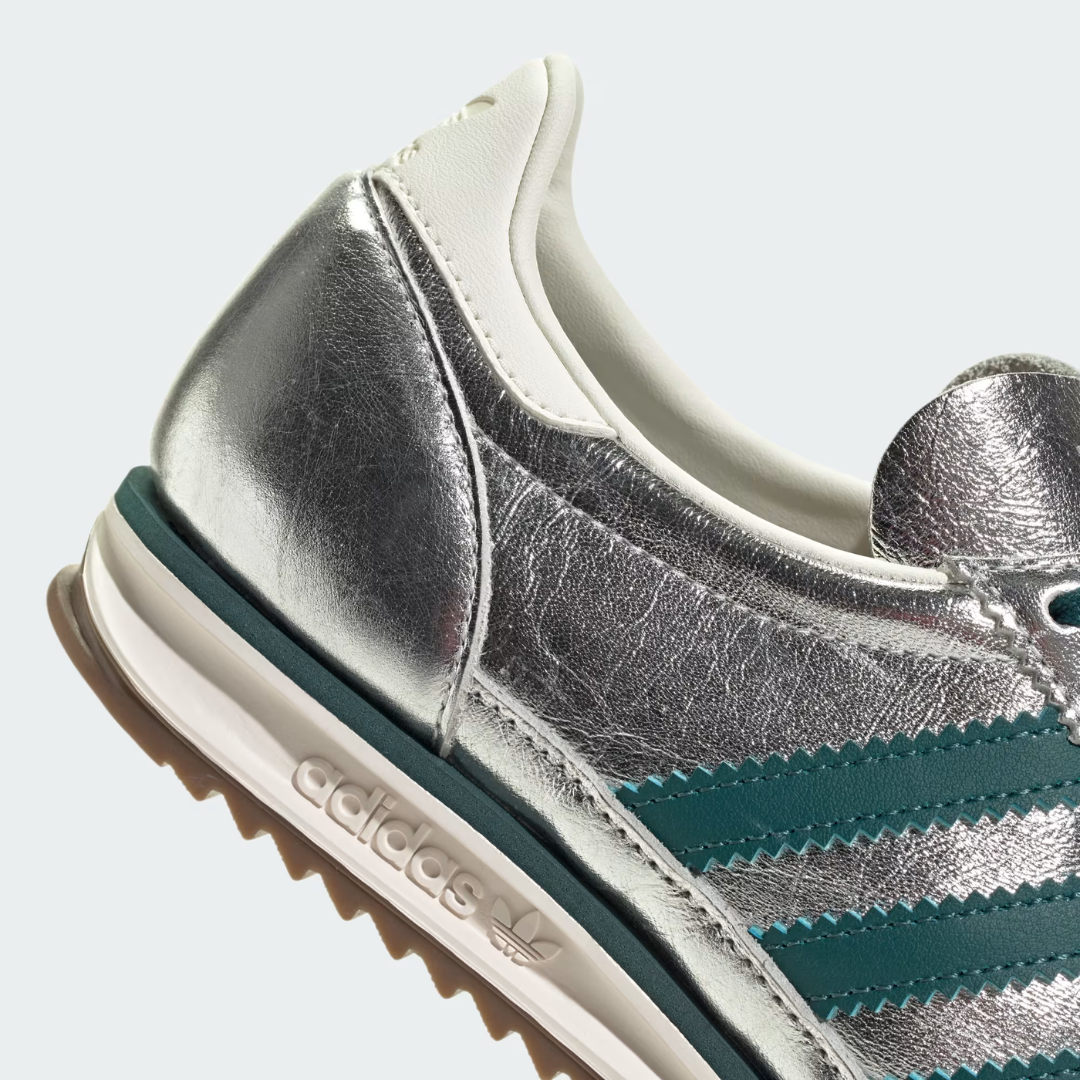 Adidas SL 72 OG - Silver Metallic / Rich Green / Off White