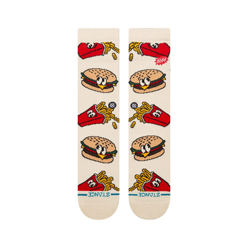 Stance Combo Meal Crew - Tan - Walk by Streetart