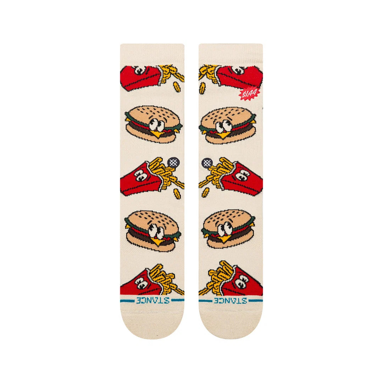 Stance Combo Meal Crew - Tan - Walk by Streetart