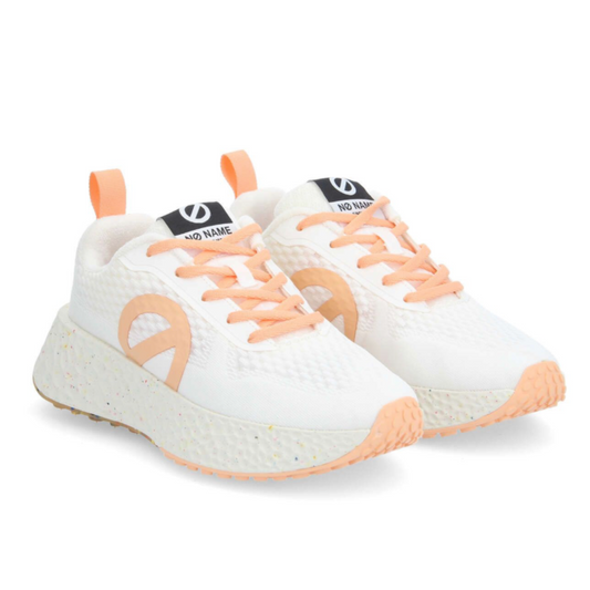 No Name Carter Fly - White / Peach