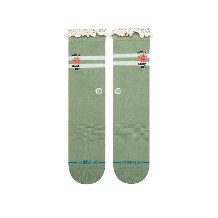Stance Have A Good Day Crew - Green - Walk by Streetart